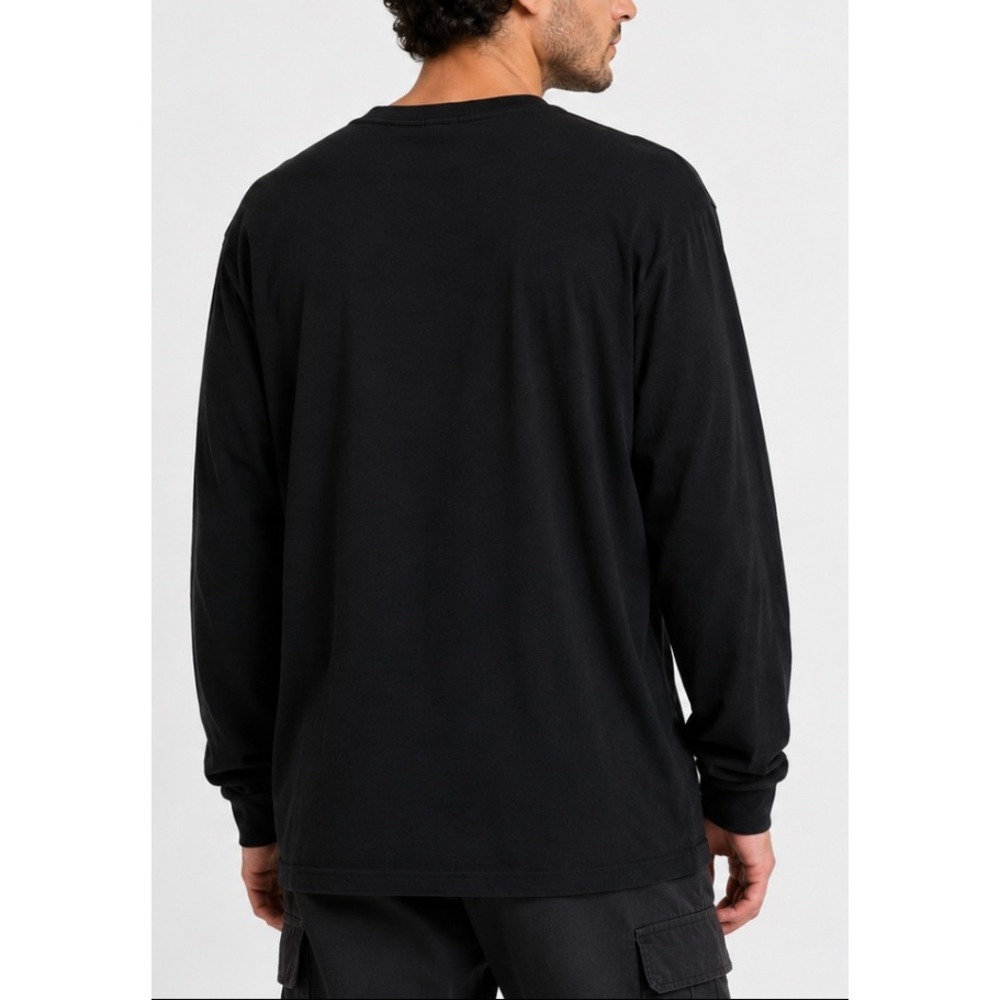 Bella Canvas Mens 2XL Tree of Life Celtic Knot Long Sleeve Graphic T-Shirt Black - Picture 2 of 9